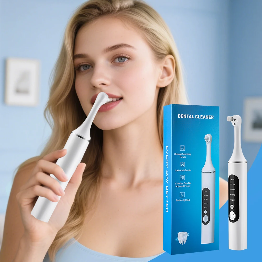 Teeth Whitening Led Light - Elektryczny polerka do zębów, wybielacz, czyścik