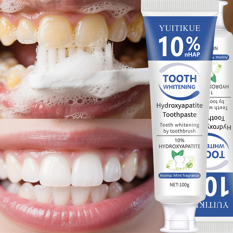 Hydroxyapatite Toothpaste - YUITIKUE 10% NHAP Hydroxyapatite Pasta do