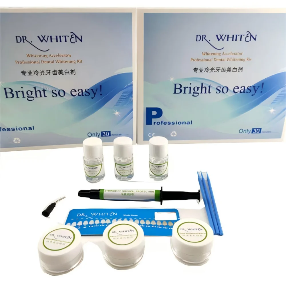 Teeth Whitening Hydrogen Peroxide - Zestaw do wybielania zębów 35% HP