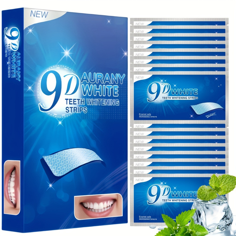 Teeth Whitening Strips Permanent - 21 par pasków do wybielania zębów