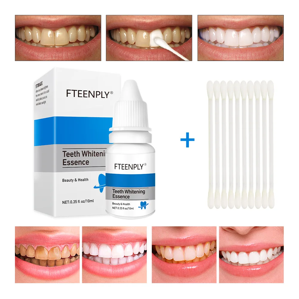 Teeth Whitening Procedure - FTEENPLY esencja do wybielania zębów w