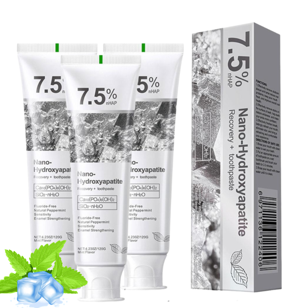 Hydroxyapatite Toothpaste - Pasta do zębów z 7,5% nano-hydroksiapatytu,