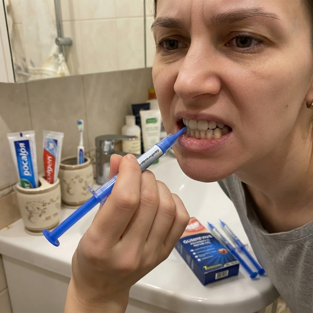 Teeth Whitening Hydrogen Peroxide - GUMREVIVE Żel do regeneracji dziąseł, odmładzanie
