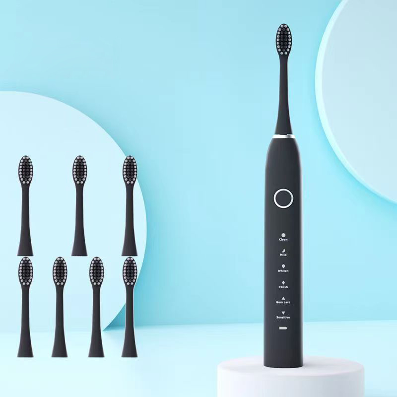 Teeth Whitening Toothbrush - 6 trybów elektryczna soniczna szczoteczka do