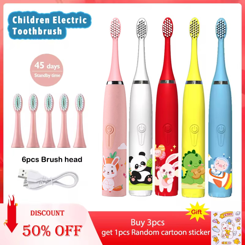 Teeth Whitening Toothbrush - Elektryczna soniczna szczoteczka do zębów IPX7