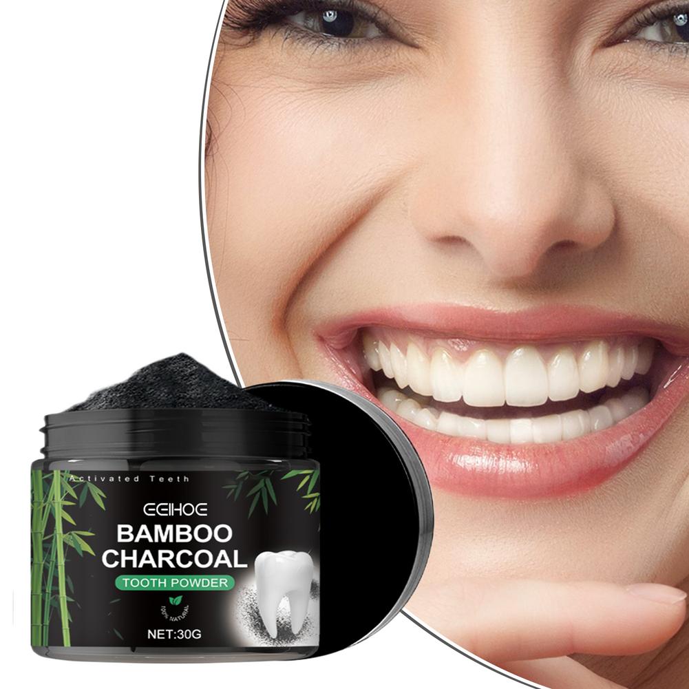 Teeth Whitening Charcoal - Proszek do wybielania zębów, proszek do