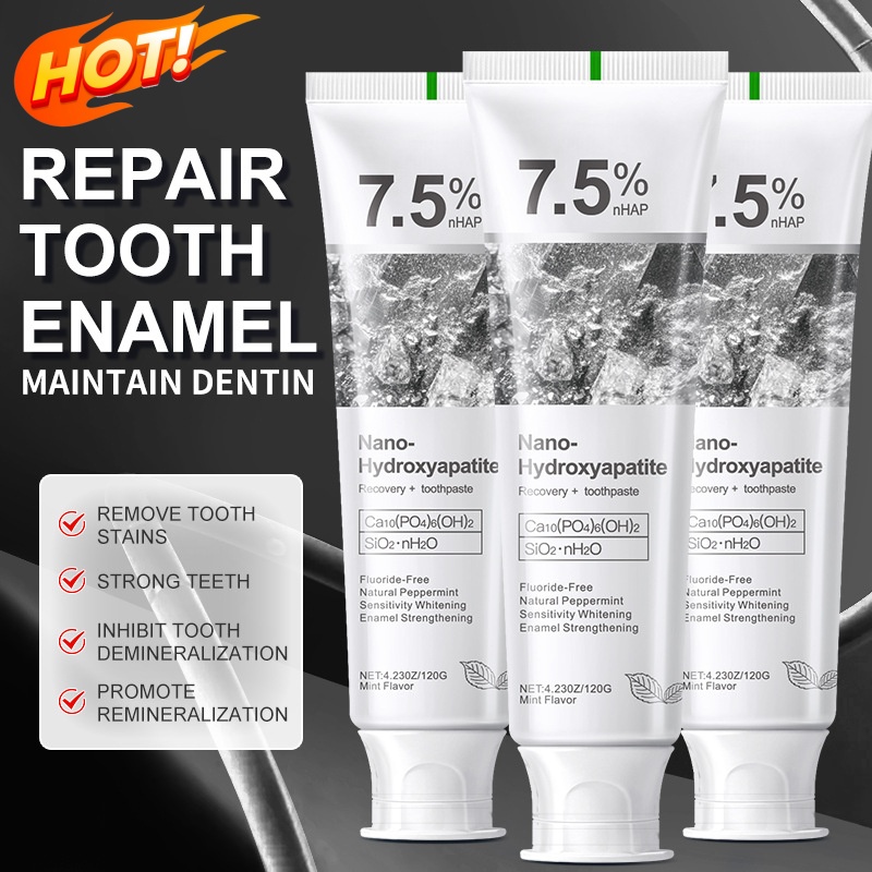 Hydroxyapatite Toothpaste - 7,5% Hydroksyapatytowa Probiotyczna Pasta do Zębów