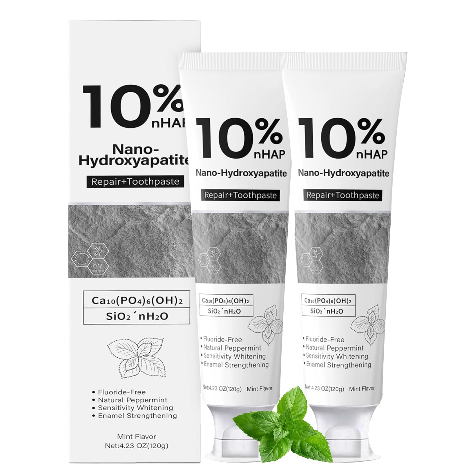 Hydroxyapatite Toothpaste - Pasta do zębów z 10% nano-hydroksiapatytu