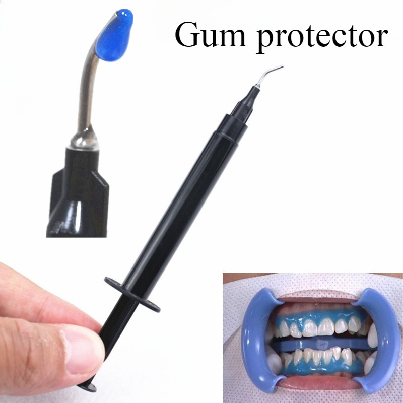 Teeth Whitening Blue Light - 1 SZT. Ochrona dziąseł dentystyczna, żywica
