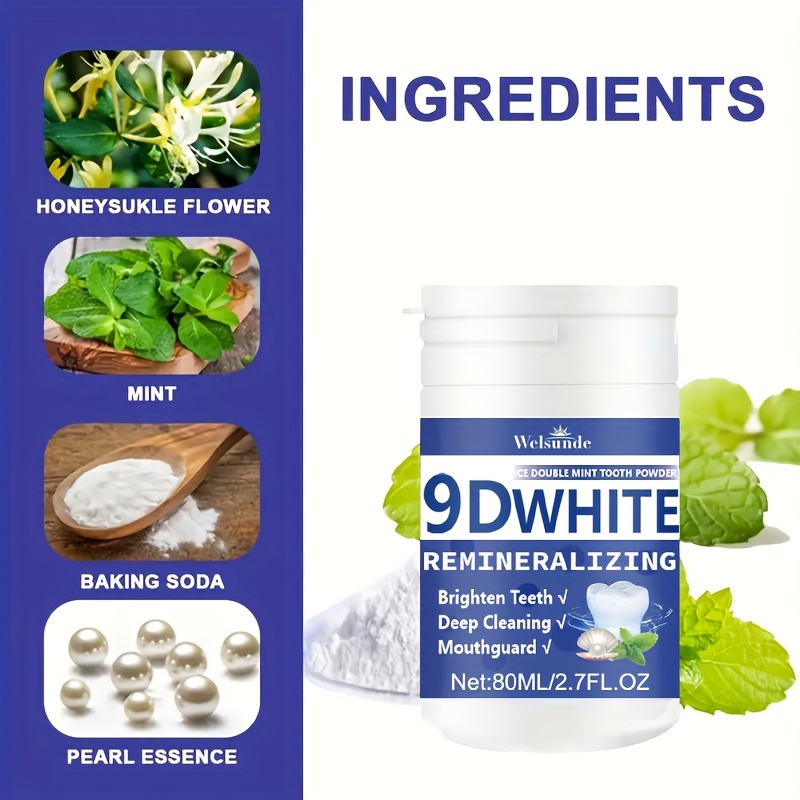 Puder do zębów 9D White Remine – Teeth Whitening Co recenzja i cena