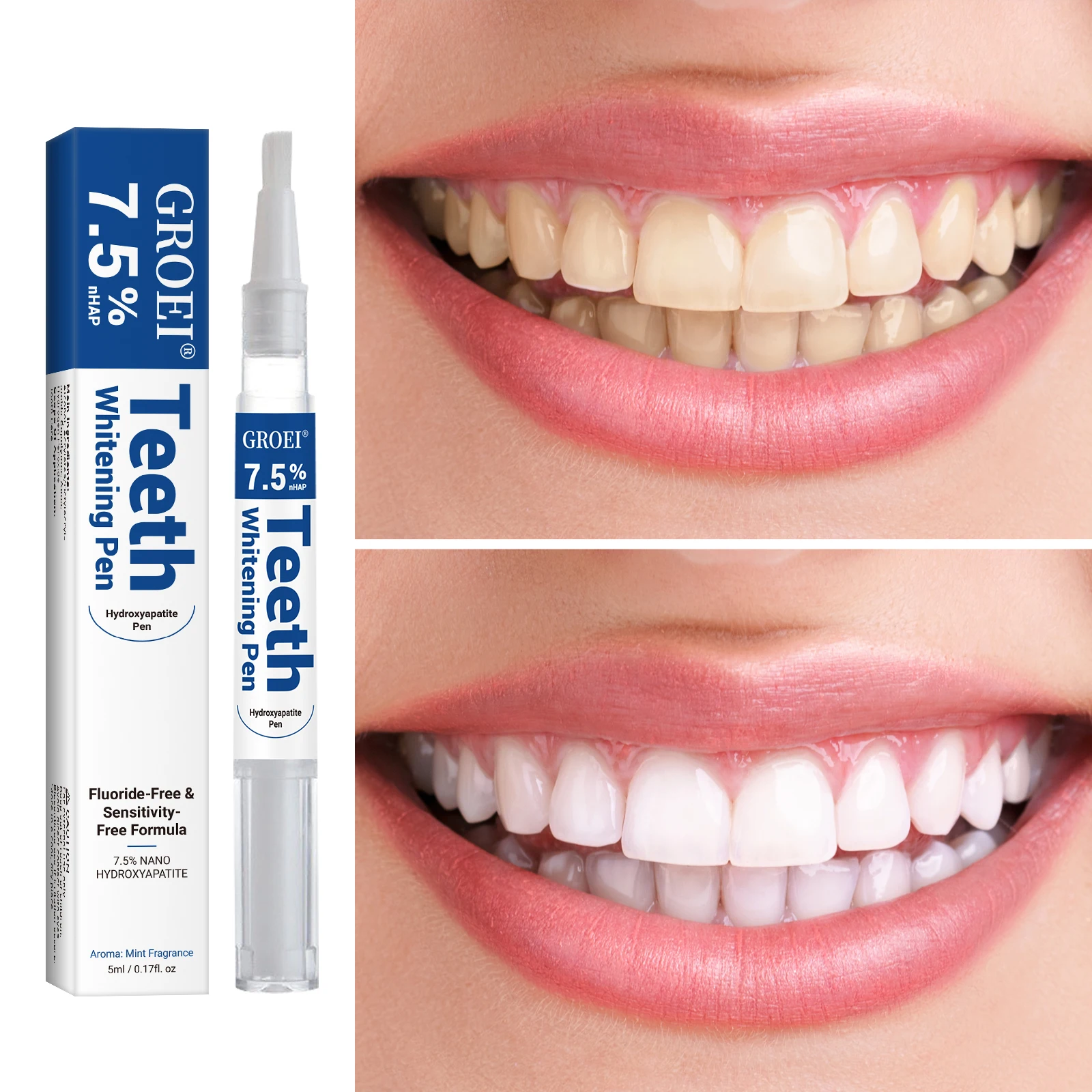 Hydroksiapatytowy długopis do  – Teeth Whitening Hydrogen Peroxide recenzja i cena