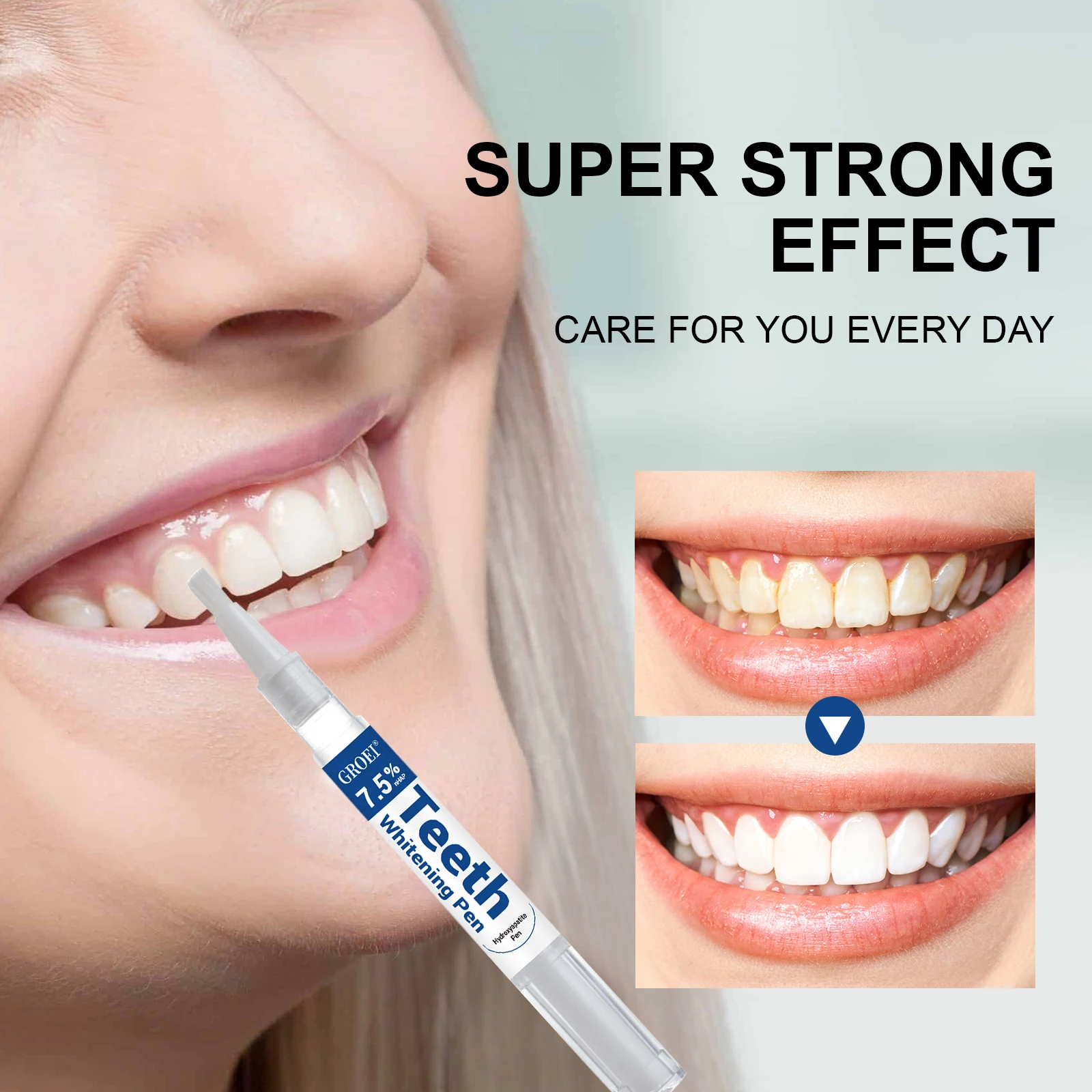Hydroksiapatytowy długopis do  – Teeth Whitening Hydrogen Peroxide recenzja i cena
