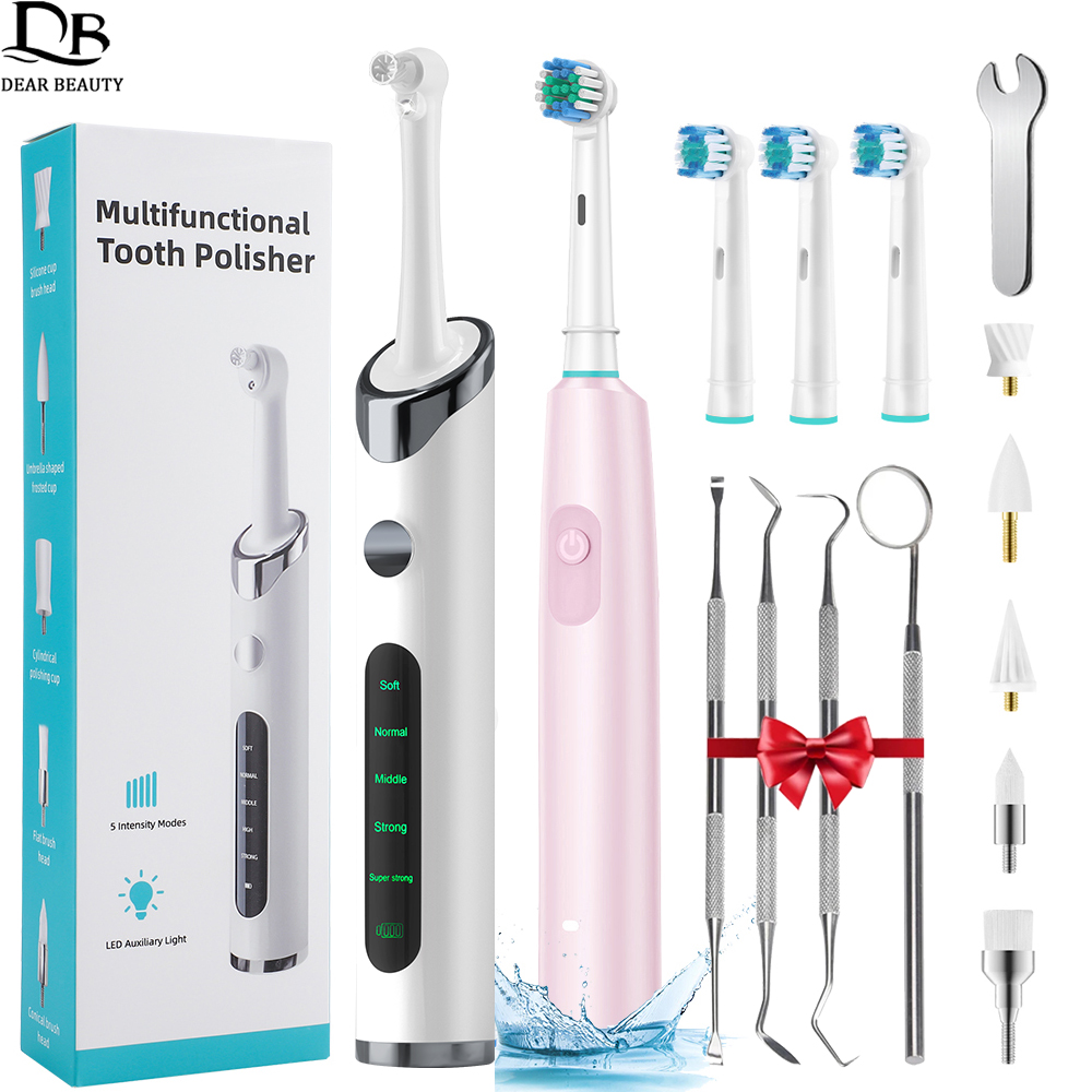 Elektryczny polerka do zębów,  – Teeth Whitening Toothbrush recenzja i cena