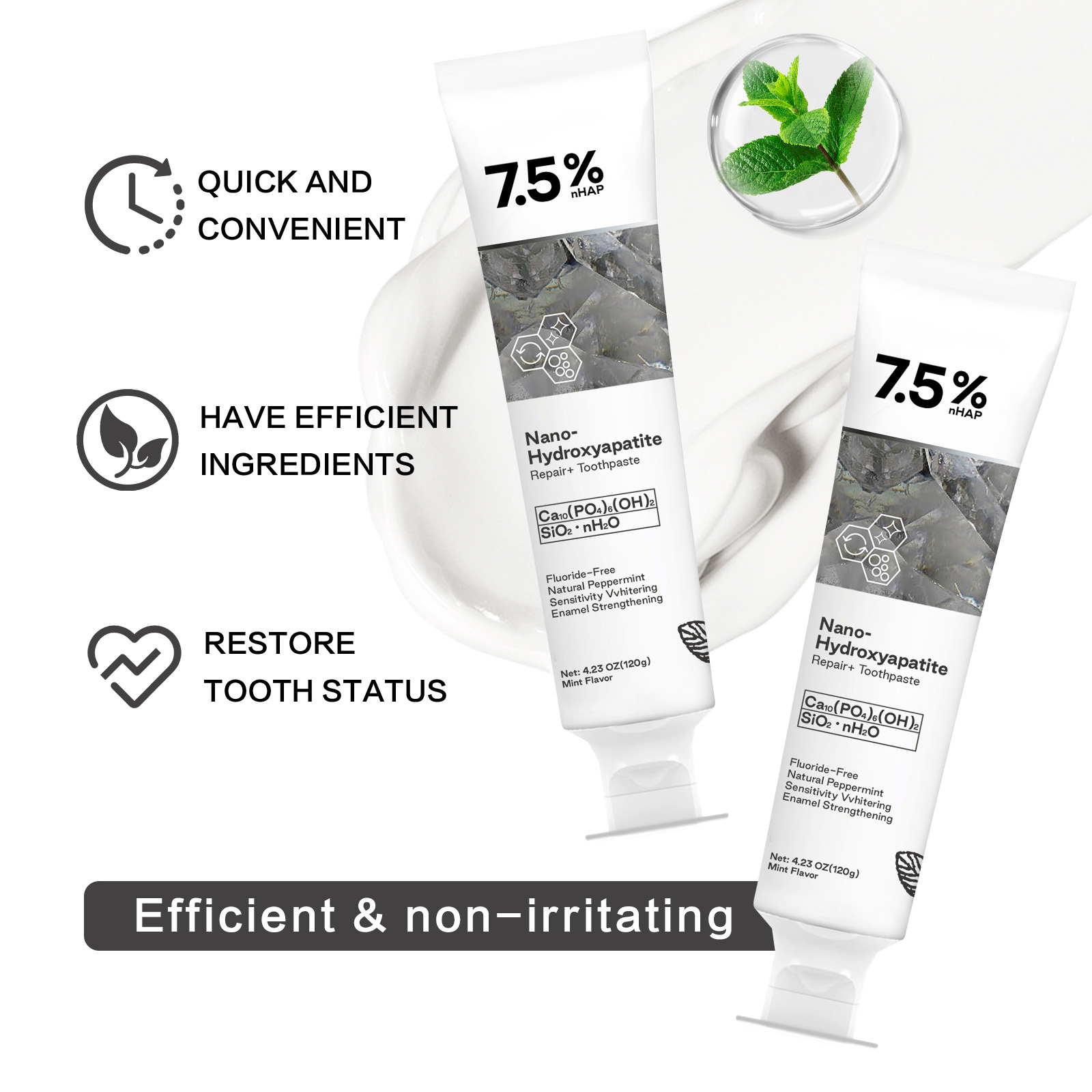 Nano Hydroxyapatite Pasta do z – Hydroxyapatite Toothpaste recenzja i cena