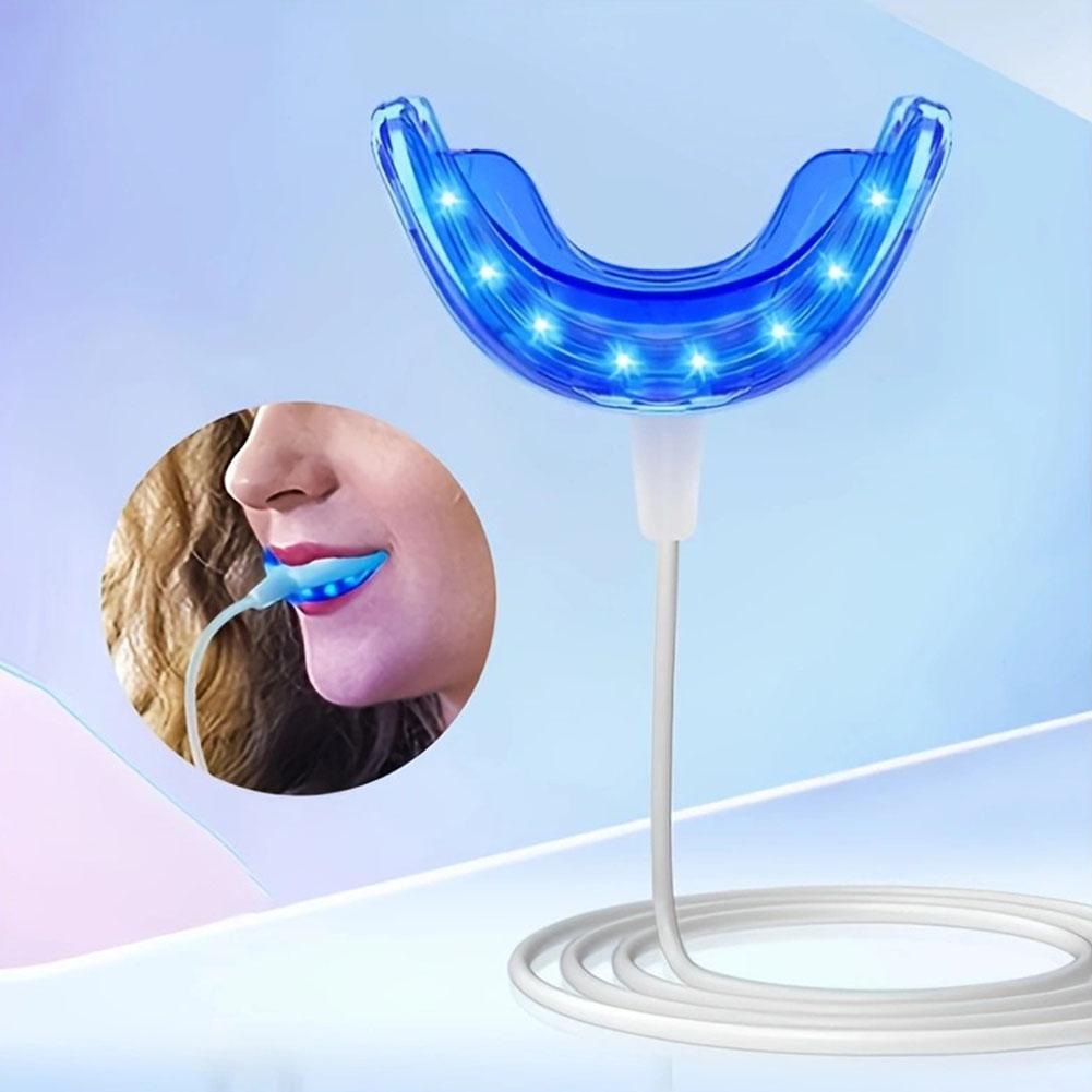 Akcelerator wybielania zębów,  – Teeth Whitening Blue Light recenzja i cena