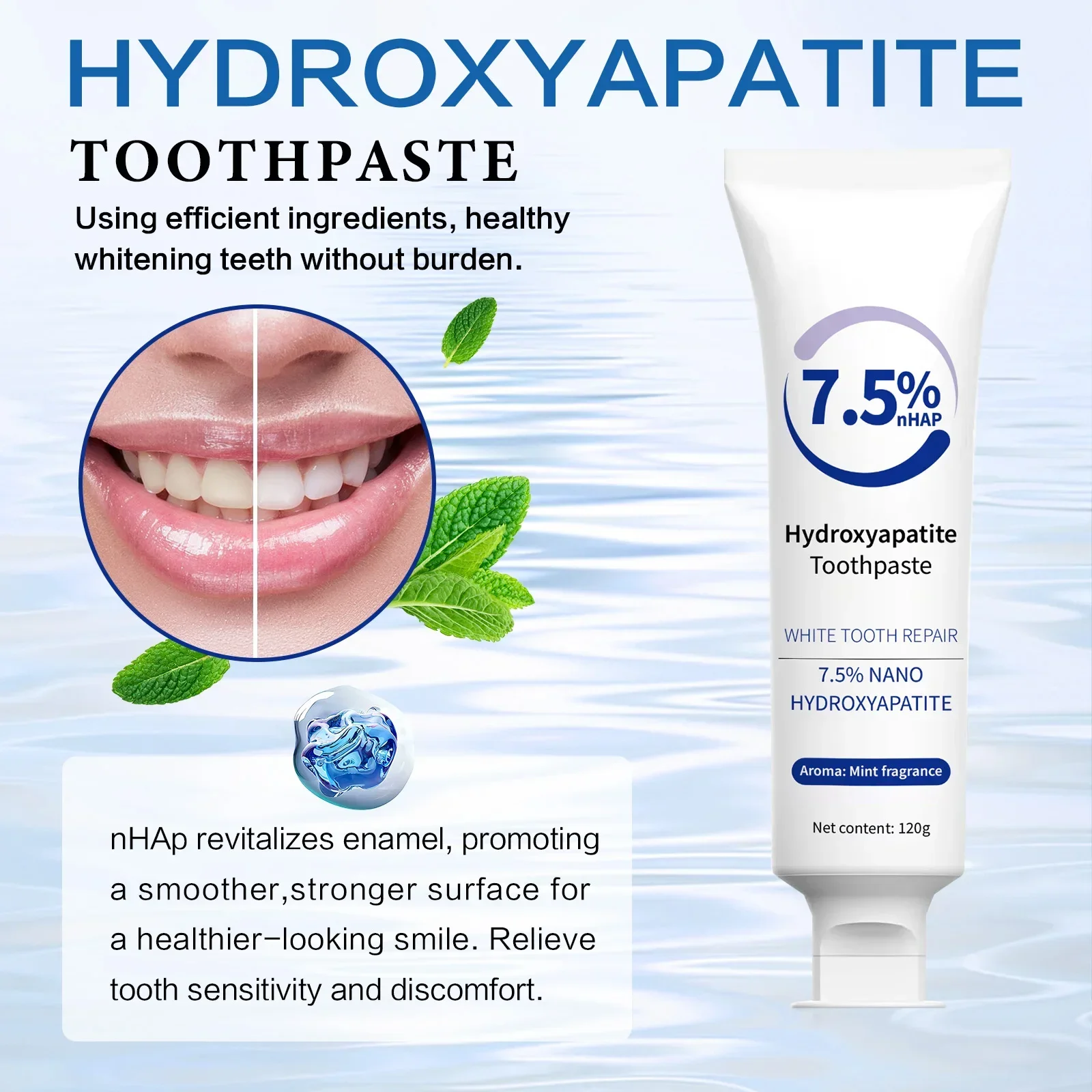Zestaw: pasta do zębów i pisak – Hydroxyapatite Toothpaste recenzja i cena
