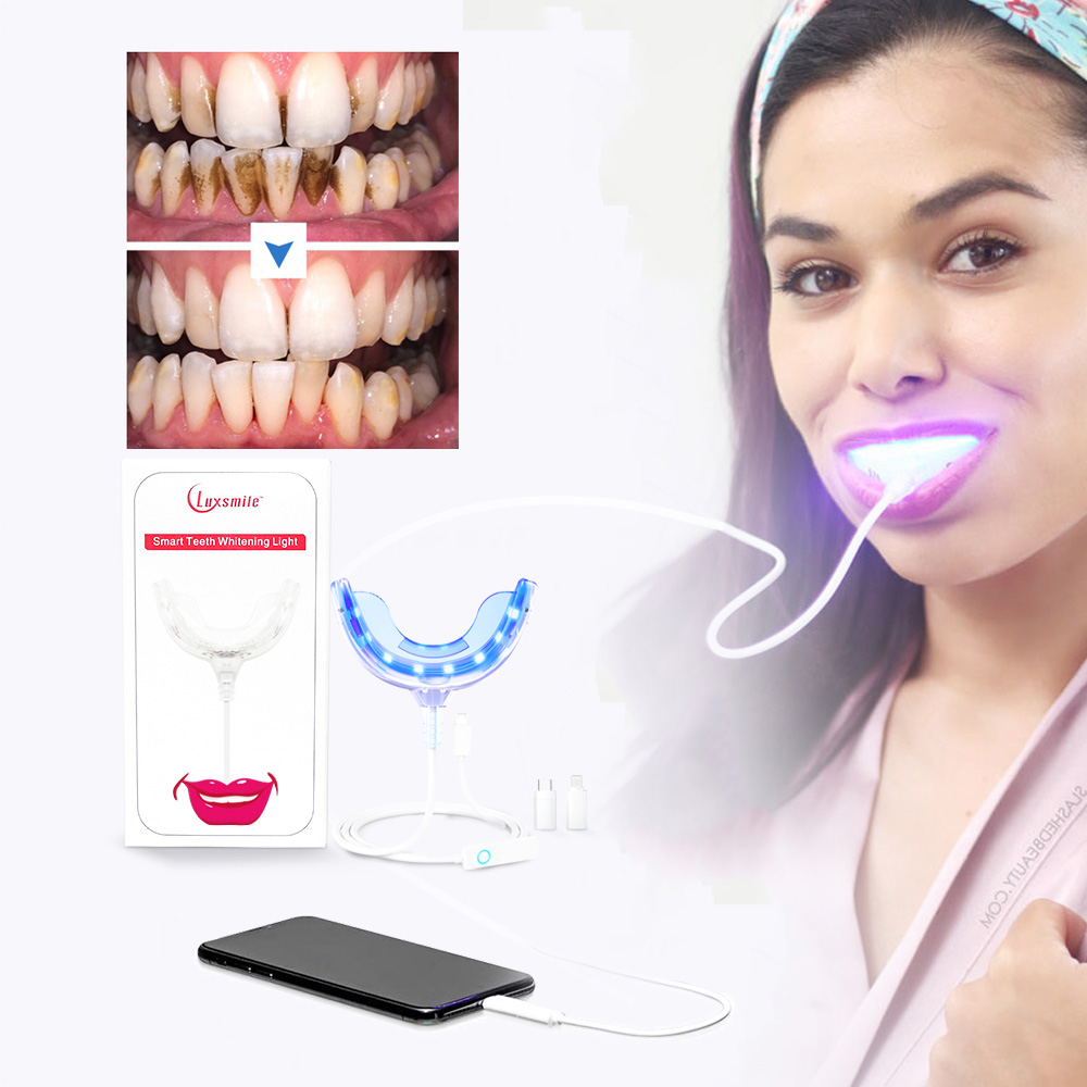Luxsmile Smart LED wybielanie  – Teeth Whitening Blue Light recenzja i cena