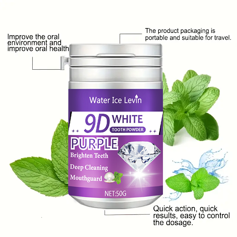 Puder do zębów 9D White rozjaś – Teeth Whitening Quick Results recenzja i cena