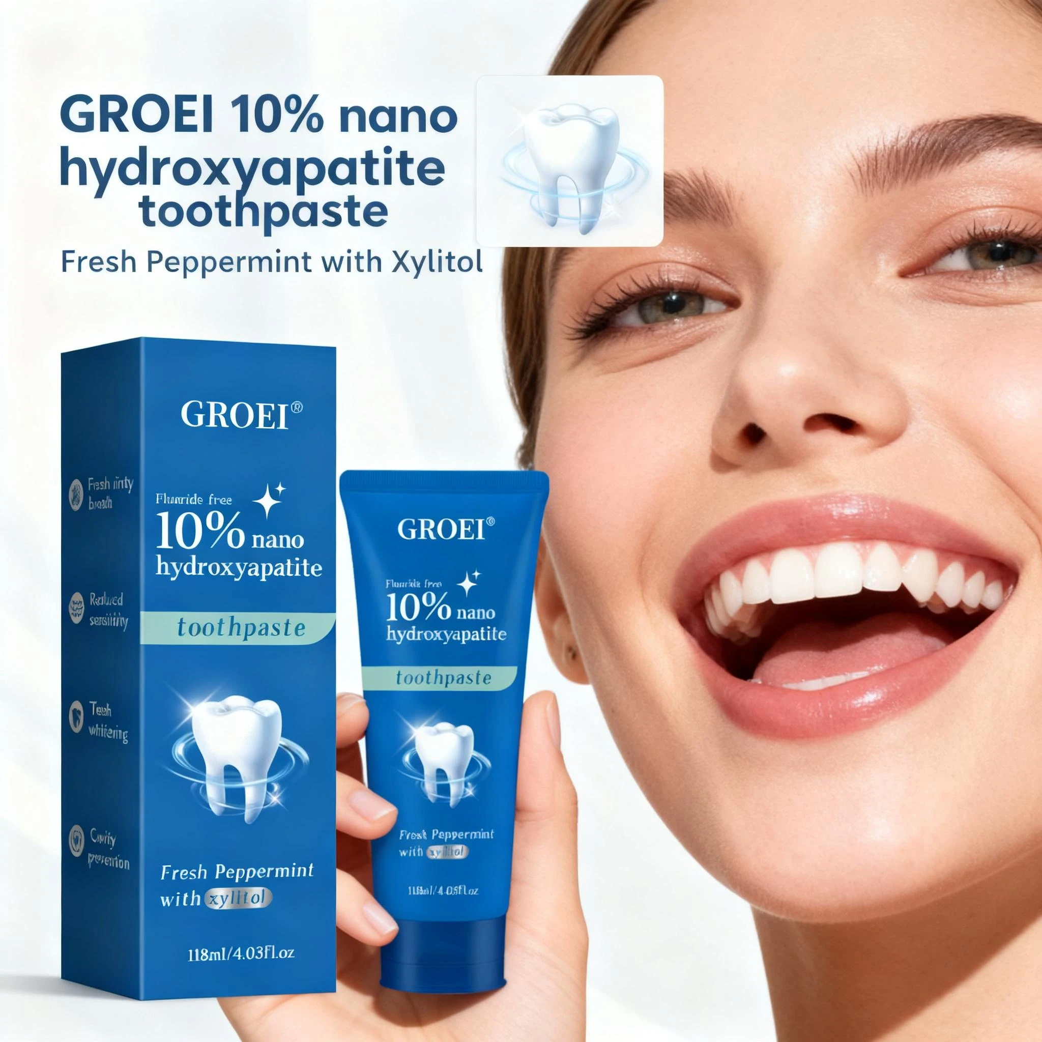 Pasta do zębów z ksylitolem za – Hydroxyapatite Toothpaste recenzja i cena
