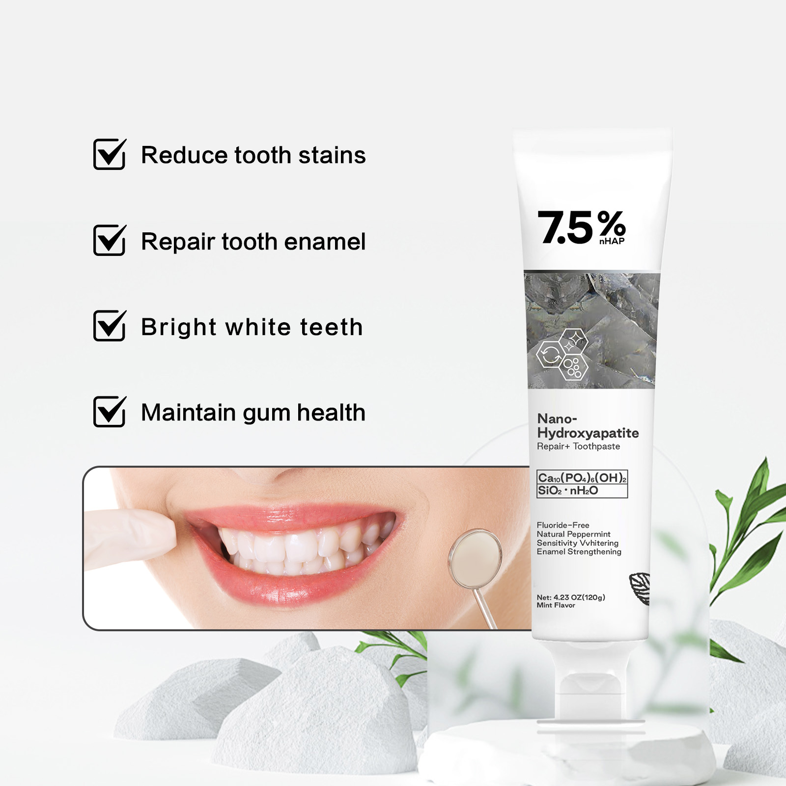 Nano Hydroxyapatite Pasta do z – Hydroxyapatite Toothpaste recenzja i cena