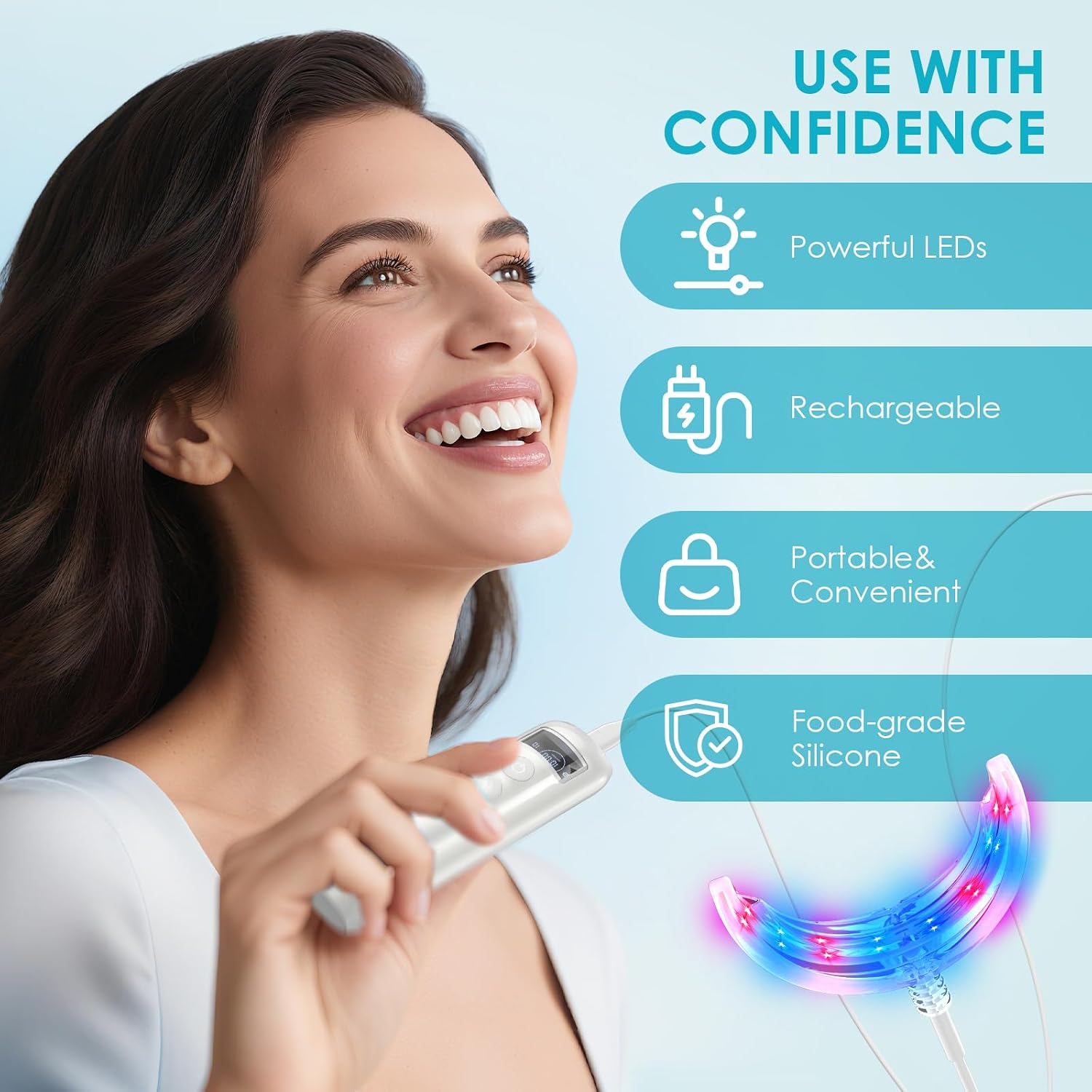Akcelerator do wybielania zębó – Teeth Whitening Blue Light recenzja i cena