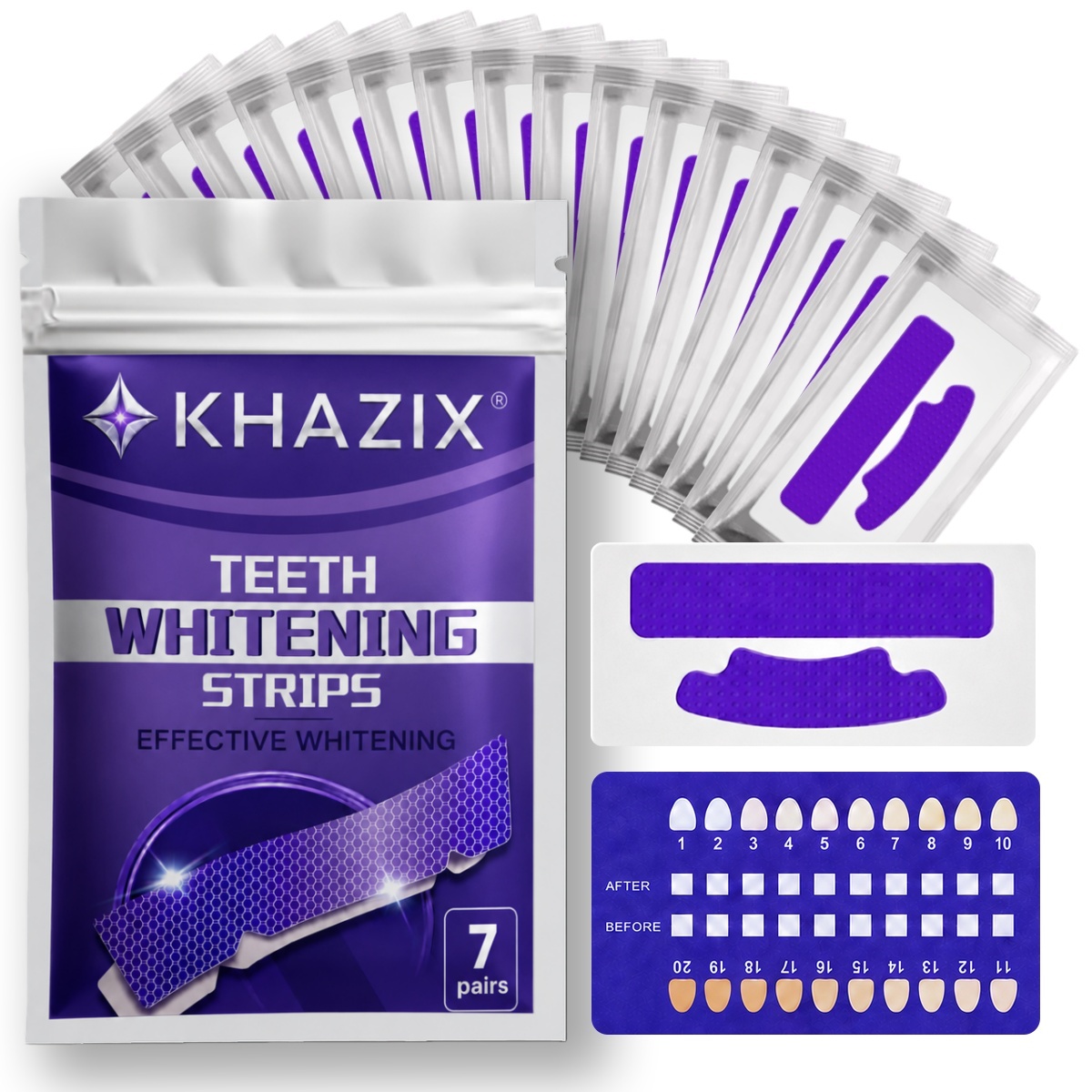 1/7 par Pasków do Wybielania Z – Teeth Whitening Strips Permanent recenzja i cena