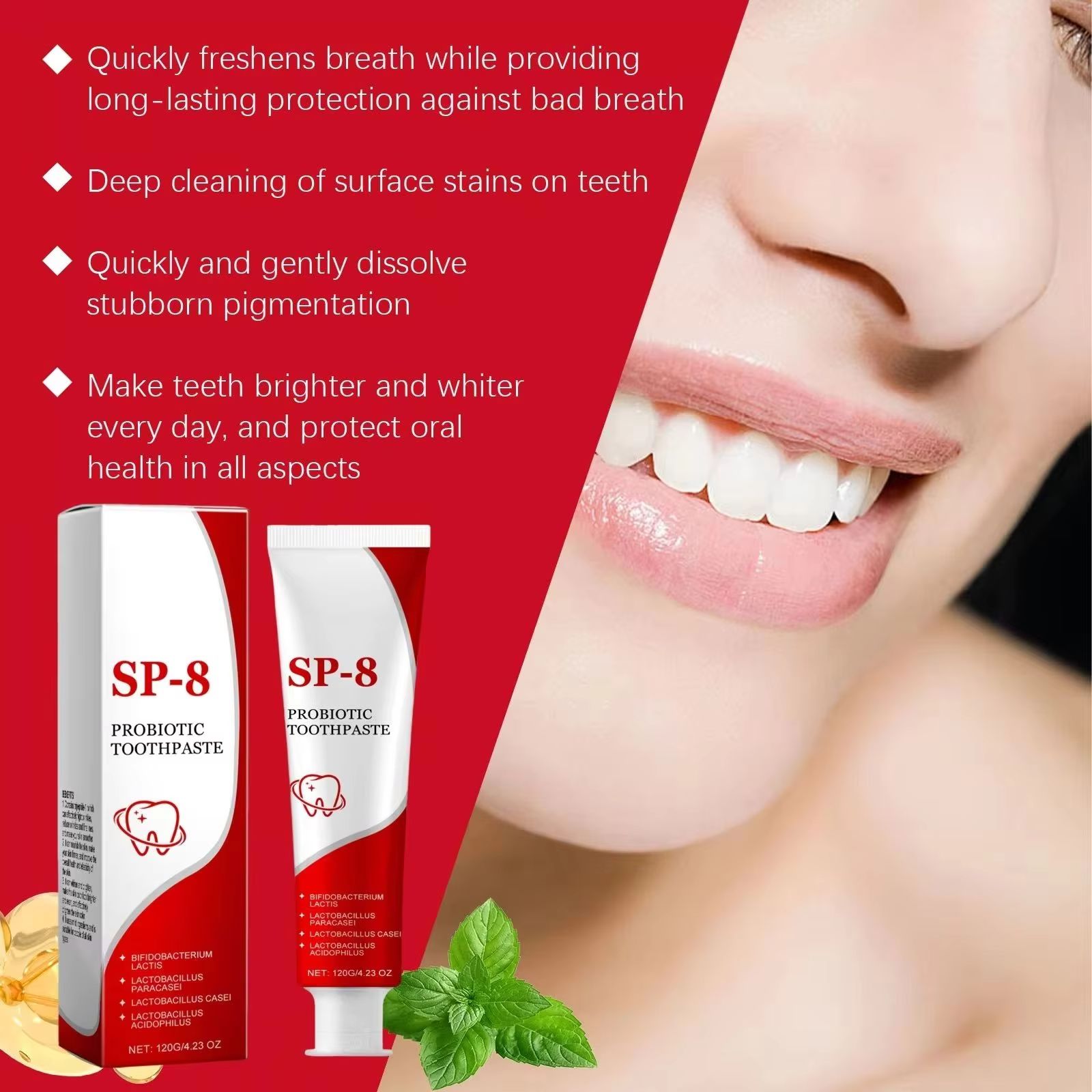 Sp 10 Probiotyczna Pasta do Zę – Teeth Whitening/Bleaching recenzja i cena