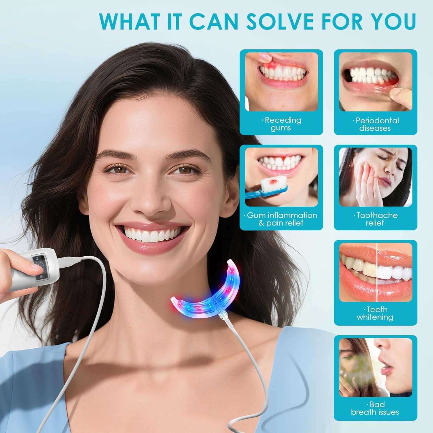 Lampa akceleracyjna do wybiela – Teeth Whitening Blue Light recenzja i cena