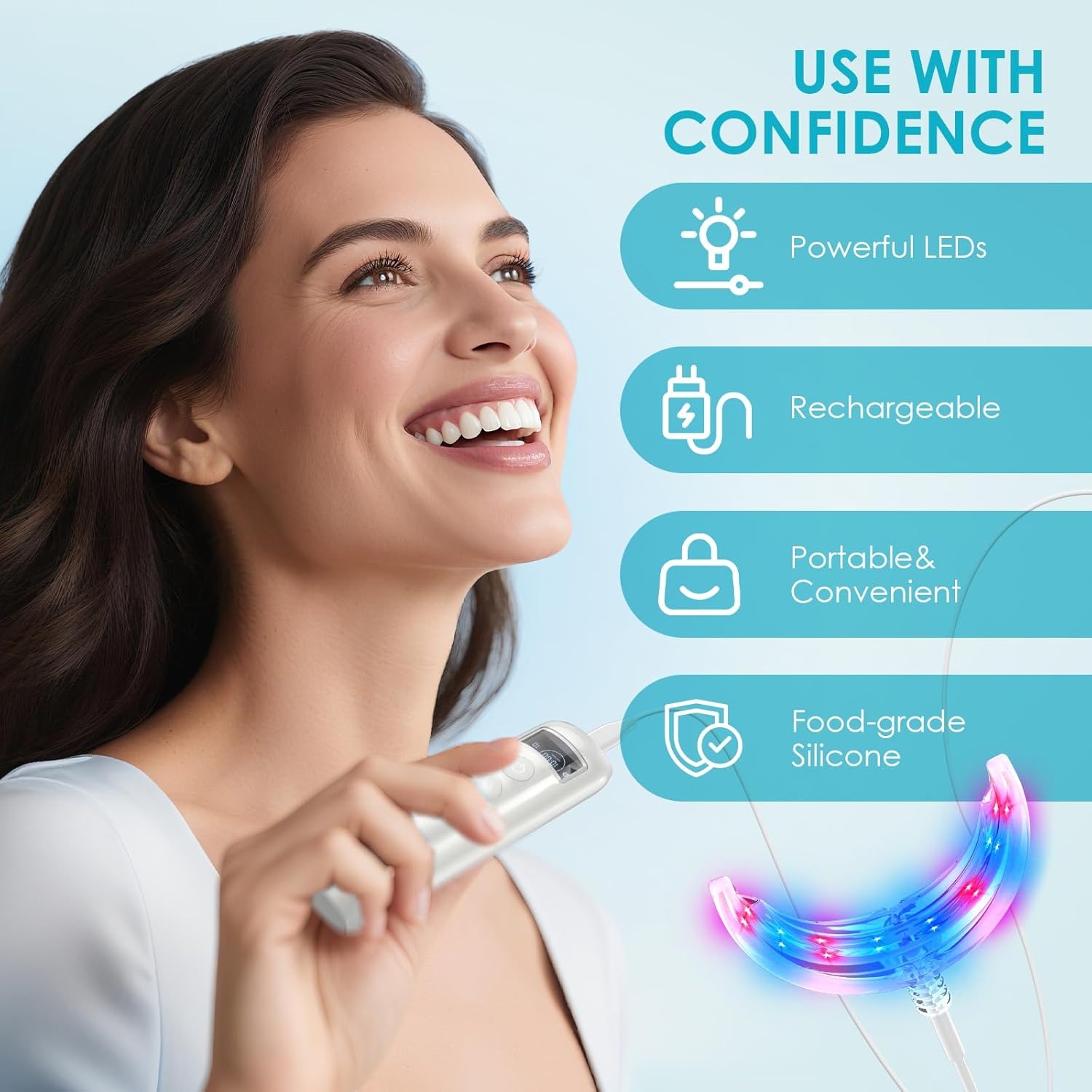 Lampa akceleracyjna do wybiela – Teeth Whitening Blue Light recenzja i cena